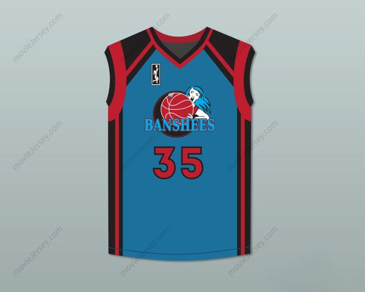 PERSONALIZADO CUALQUIER Nombre Número HEATHER QUELLA MAGDA ROWONOWITCH 35 CHARLOTTE BANSHEES AWAY CAMISETA DE BALONCESTO CON PARCHE WUBA JUWANNA MANN Cosido S-6XL