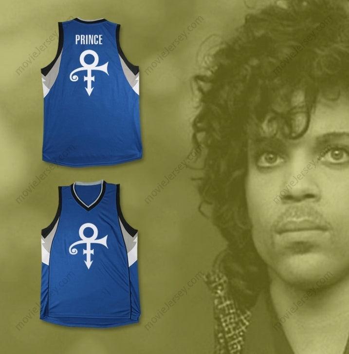 CAMISETA DE BALONCESTO AZUL PRÍNCIPE CON CUALQUIER NOMBRE Y NÚMERO, Cosida S-6XL