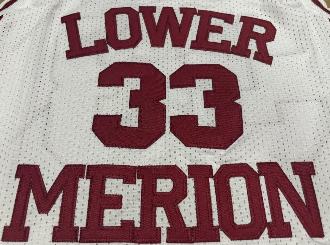 Merion #33 High School Men's Basketball Jersey Top Stitched S-XXXL Top Stitched S-6XL