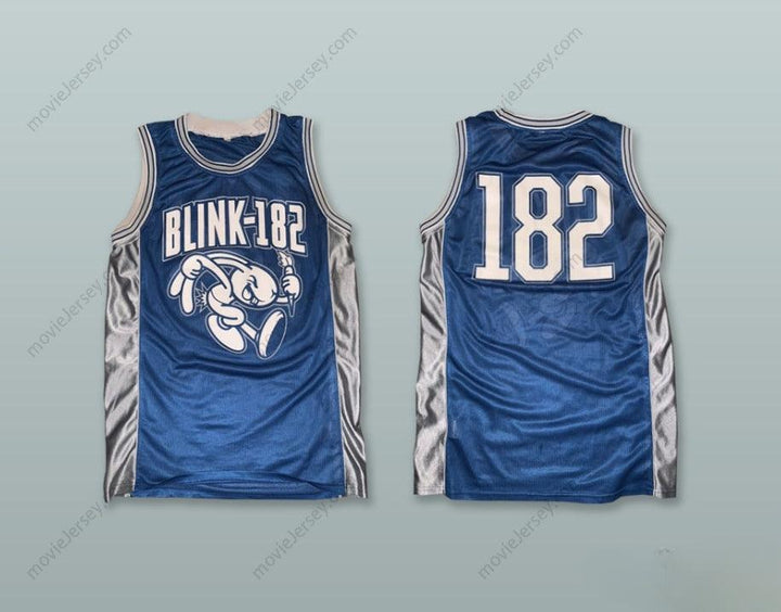 PERSONALIZA Cualquier Nombre Número BLINK 182 CAMISETA DE BALONCESTO AZUL Cosida S-6XL