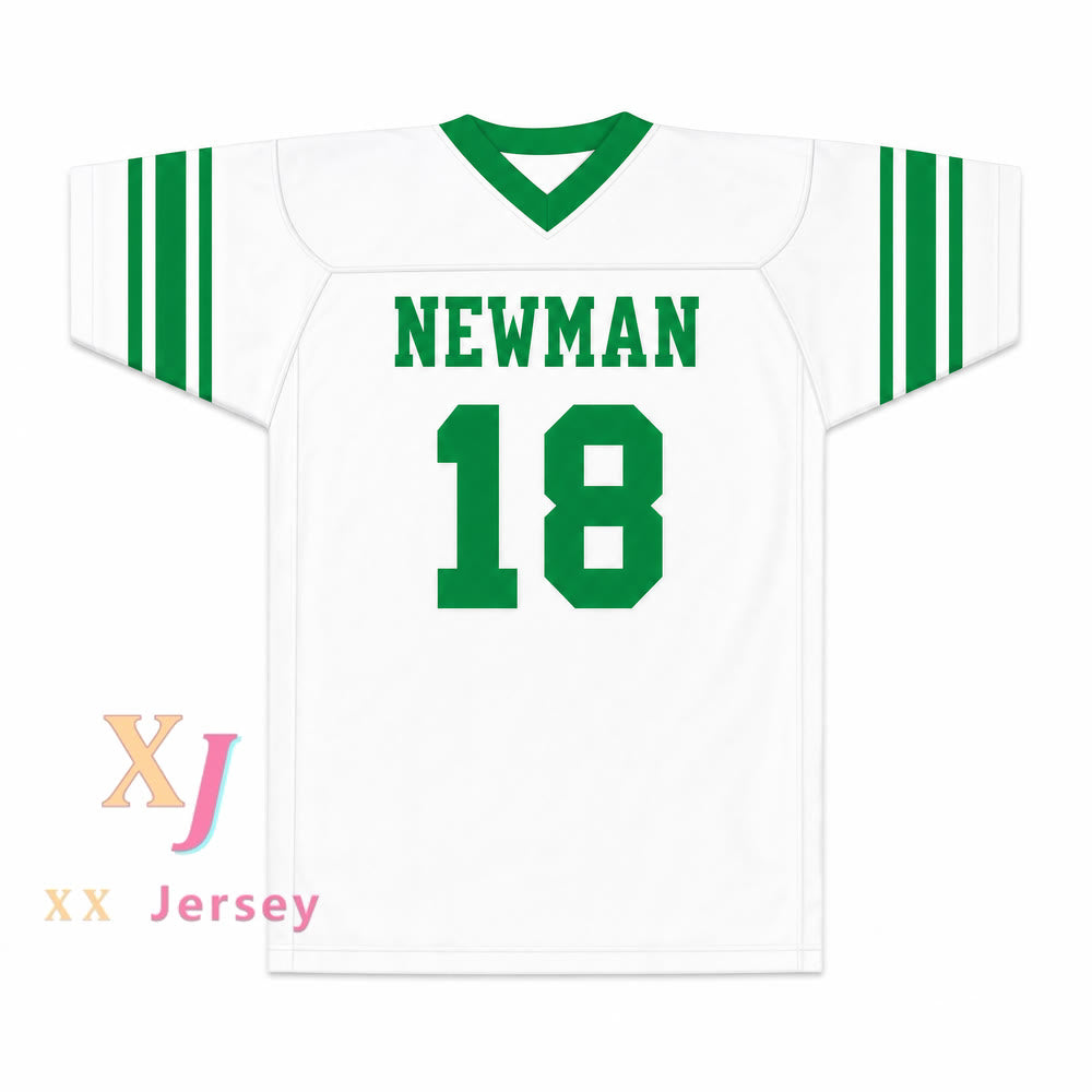 CUSTOM Name PEYTON MANNING 18 ISIDORE NEWMAN HIGH SCHOOL WHITE FOOTBALL JERSEY Top Stitched S-6XL