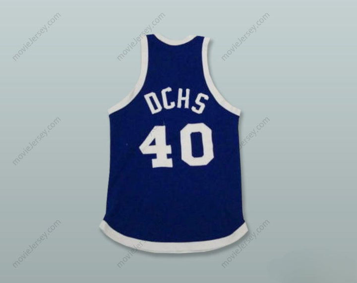 PERSONALIZADO Cualquier Nombre Número CARGADORES 40 DCHS CAMISETA BALONCESTO INSTITUTO Cosido S-6XL