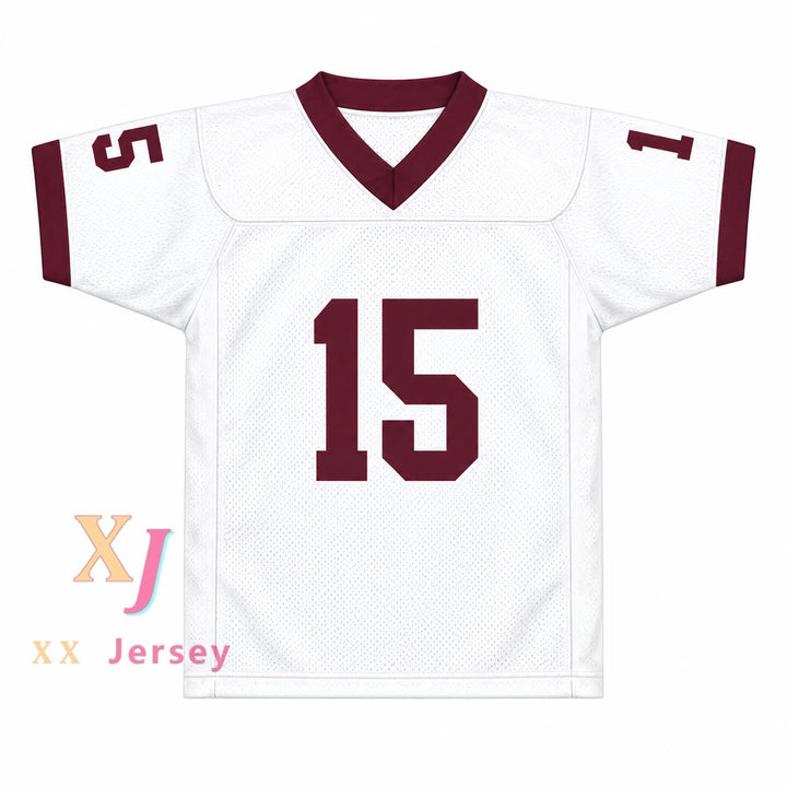 PERSONALIZA Cualquier Nombre Número BLANCO JUGADOR 15 BRISTOL CENTRAL RAMS MARRÓN Camiseta de Fútbol Cosida Tallas S-6XL