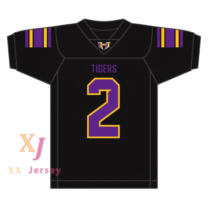 Custom Snoop Conner 2 Hattiesburg High School Tigers Football Jersey
