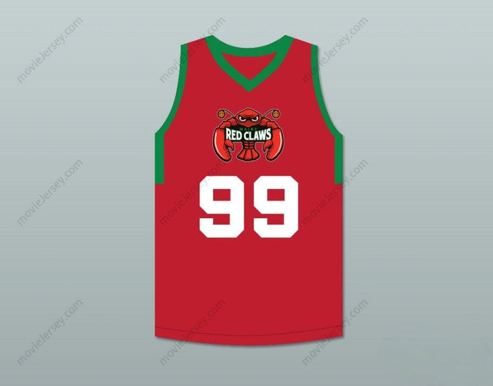 Camiseta de baloncesto personalizada con nombre y número TACKO FALL 99 MAINE RED 1 Top Stitched S-6XL