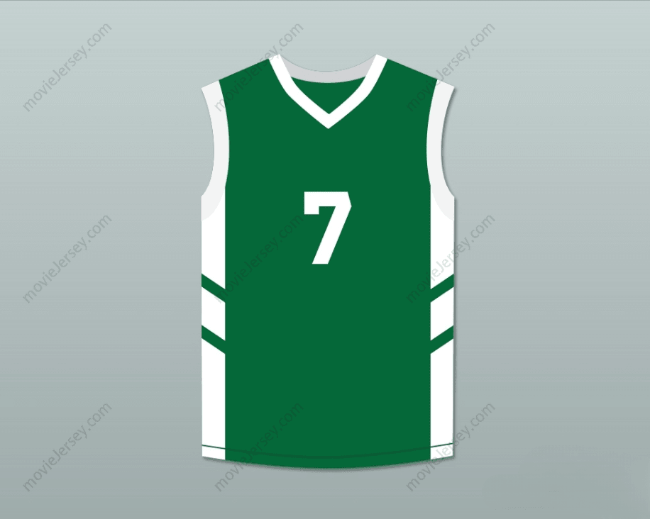 PERSONALIZA Cualquier Nombre Número KENNY ANDERSON 7 CAMISETA DE BALONCESTO VERDE EL BIG BANG DE DENNIS RODMAN EN PIONYANG Costuras de alta calidad S-6XL
