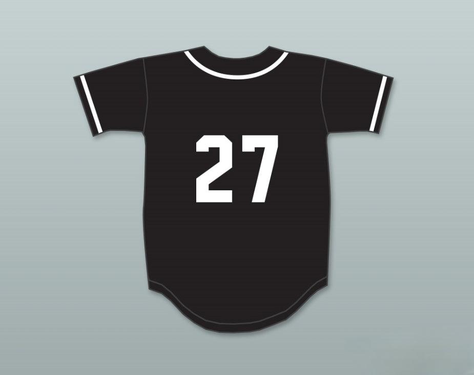 Camiseta de béisbol DAVID FAUSTINO 27 AARDVARKS personalizada con cualquier nombre y número, 1º DERBY ANUAL DE DIAMANTES ROCK N' JOCK 1990, Costuras superiores S-6XL