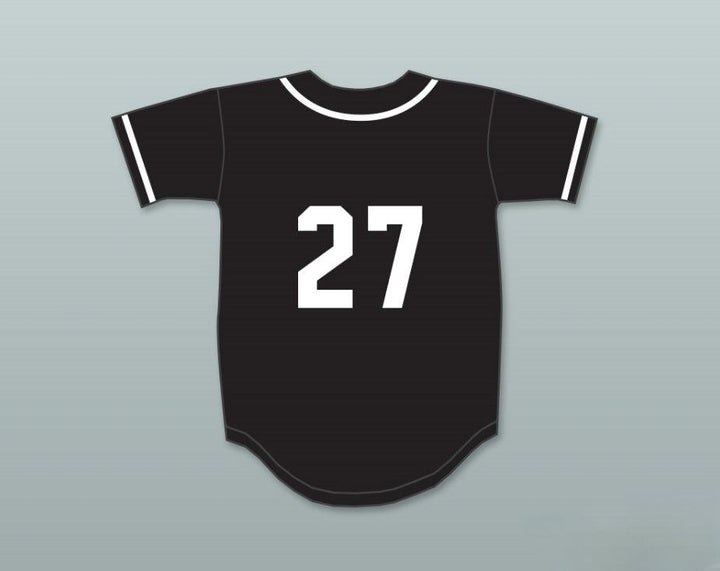 Camiseta de béisbol DAVID FAUSTINO 27 AARDVARKS personalizada con cualquier nombre y número, 1º DERBY ANUAL DE DIAMANTES ROCK N' JOCK 1990, Costuras superiores S-6XL
