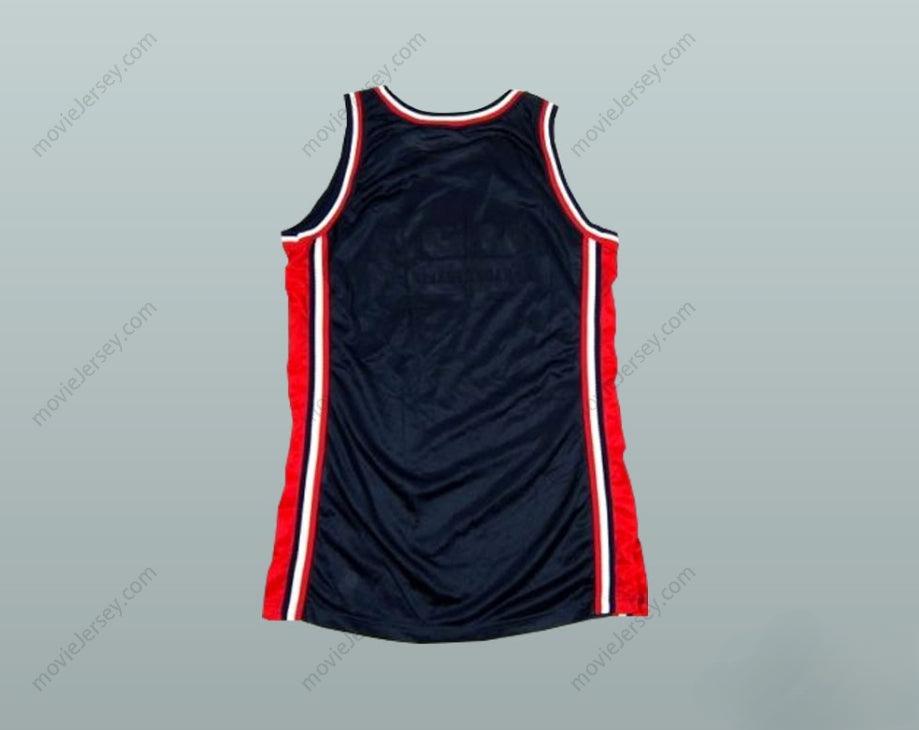 PERSONALIZAR CUALQUIER Nombre Número EE. UU. CAMISETA DE BALONCESTO VISITANTE NOMBRE Y NÚMERO PERSONALIZADOS Parte Superior Cosida S-6XL