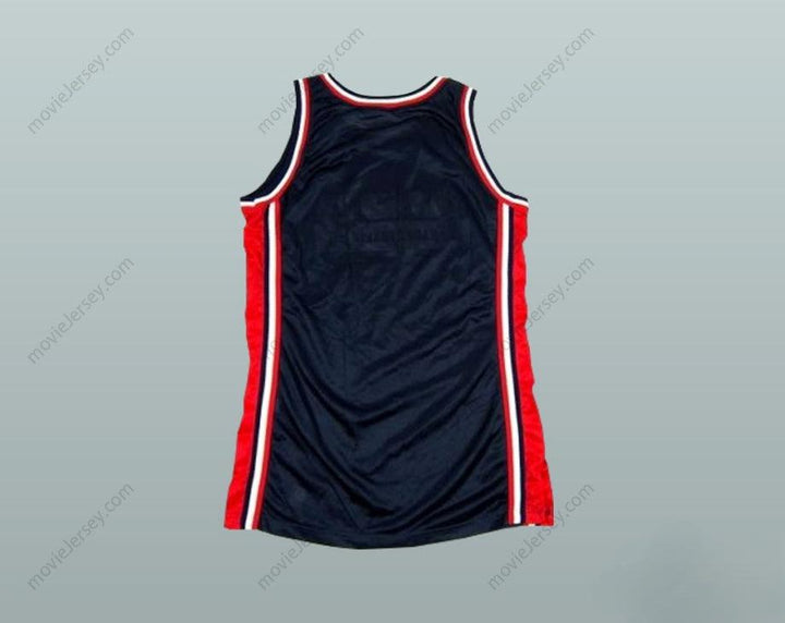 PERSONALIZAR CUALQUIER Nombre Número EE. UU. CAMISETA DE BALONCESTO VISITANTE NOMBRE Y NÚMERO PERSONALIZADOS Parte Superior Cosida S-6XL