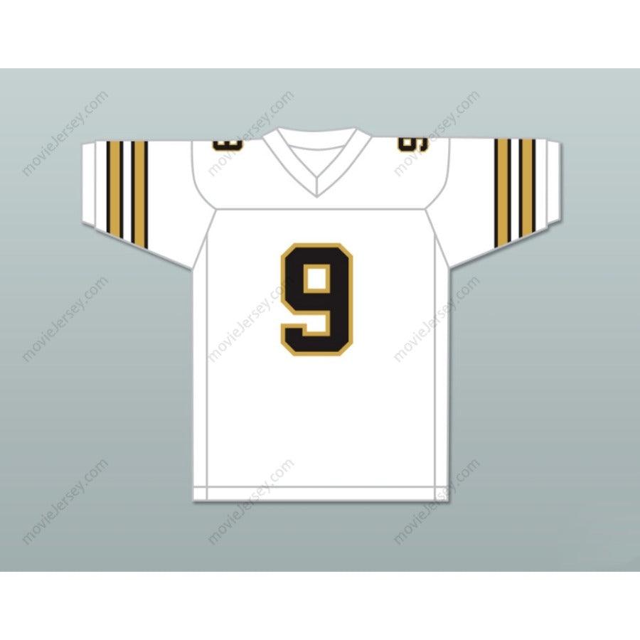 CAMISETA DE FÚTBOL AMERICANA PERSONALIZADA CON CUALQUIER Nombre Número 1984 USFL KEN HOBART 9 DENVER GOLD VISITANTE Cosida Tallas S-6XL