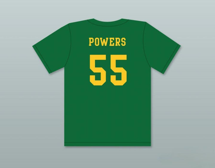 Camiseta de béisbol con el nombre y número personalizados de KENNY POWERS 55 CHARROS PRACTICE HOME EASTBOUND & DOWN, costura superior S-6XL
