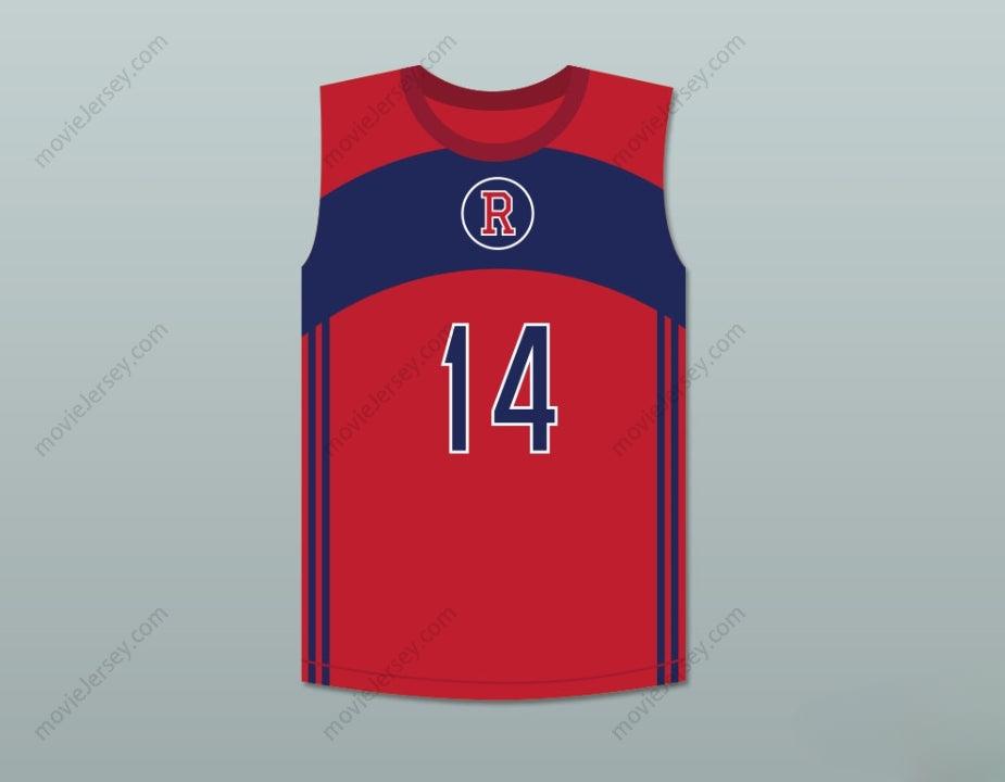PERSONALIZA Cualquier Nombre Número TROY BOLTON 14 ALBUQUERQUE REDHAWKS CAMISETA BALONCESTO HIGH SCHOOL MUSICAL 2 Cosido S-6XL