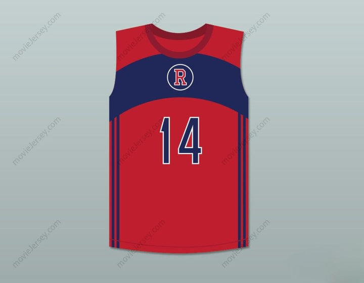 PERSONALIZA Cualquier Nombre Número TROY BOLTON 14 ALBUQUERQUE REDHAWKS CAMISETA BALONCESTO HIGH SCHOOL MUSICAL 2 Cosido S-6XL