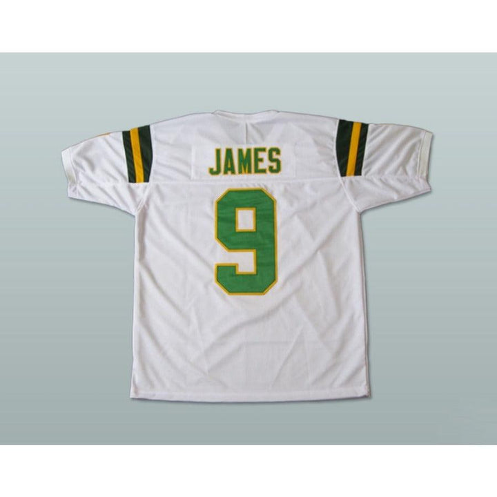 PERSONALIZA Cualquier Nombre Número LEBRON JAMES 9 LUCHANDO IRLANDÉS Camiseta de Fútbol de Escuela Secundaria con Costuras S-6XL