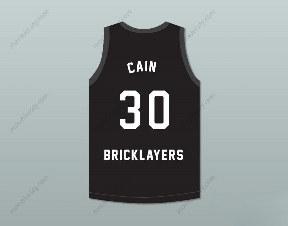 CAMISETA DE BALONCESTO PERSONALIZADA (cualquier nombre/número) DEAN CAIN 30 BRICKLAYERS 3ER ANUAL ROCK N' JOCK B-BALL JAM 1993, costura superior, Tallas S-6XL