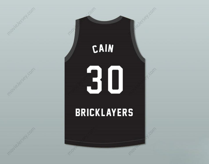 CAMISETA DE BALONCESTO PERSONALIZADA (cualquier nombre/número) DEAN CAIN 30 BRICKLAYERS 3ER ANUAL ROCK N' JOCK B-BALL JAM 1993, costura superior, Tallas S-6XL
