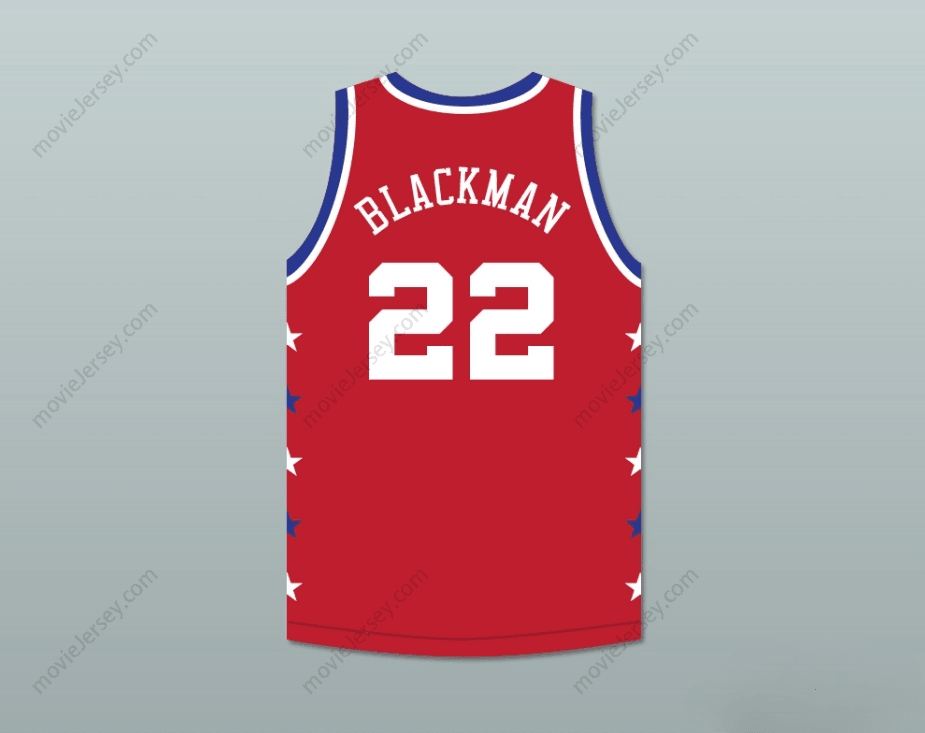 PERSONALIZA Cualquier Nombre Número ROLANDO BLACKMAN 22 MAGIC JOHNSON JERSEY DE BALONCESTO ROJO ALL STAR GAME 1990 MIDSUMMER NIGHT'S MAGIC EVENTO BENÉFICO Costuras Superiores S-6XL