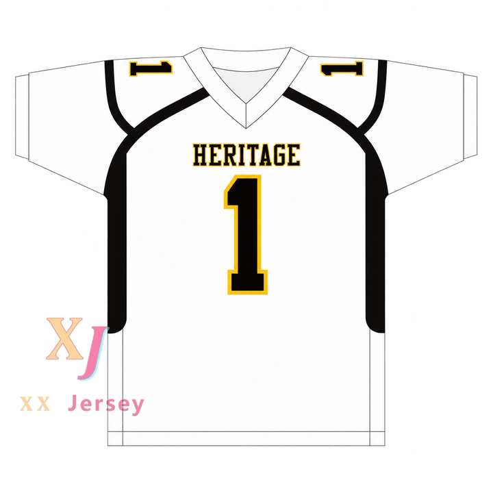 Custom Sony Michel 1 American Heritage School Patriots Football Jersey