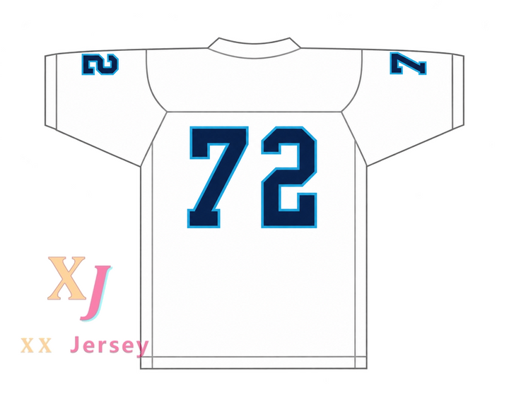 Custom Rashawn Slater 72 Clements High School Rangers Football Jersey