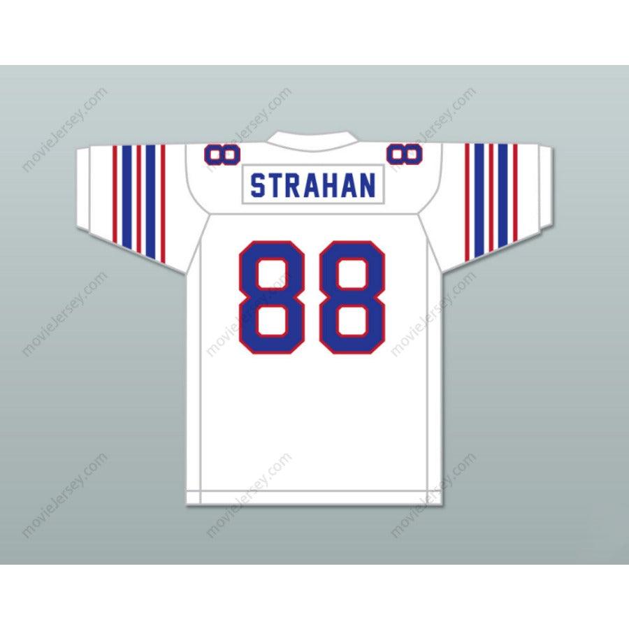 PERSONALIZA CUALQUIER Nombre Número MICHAEL STRAHAN 88 CAMISETA DE FÚTBOL HUSKIES WESTBURY HIGH SCHOOL Confeccionada a Medida S-6XL