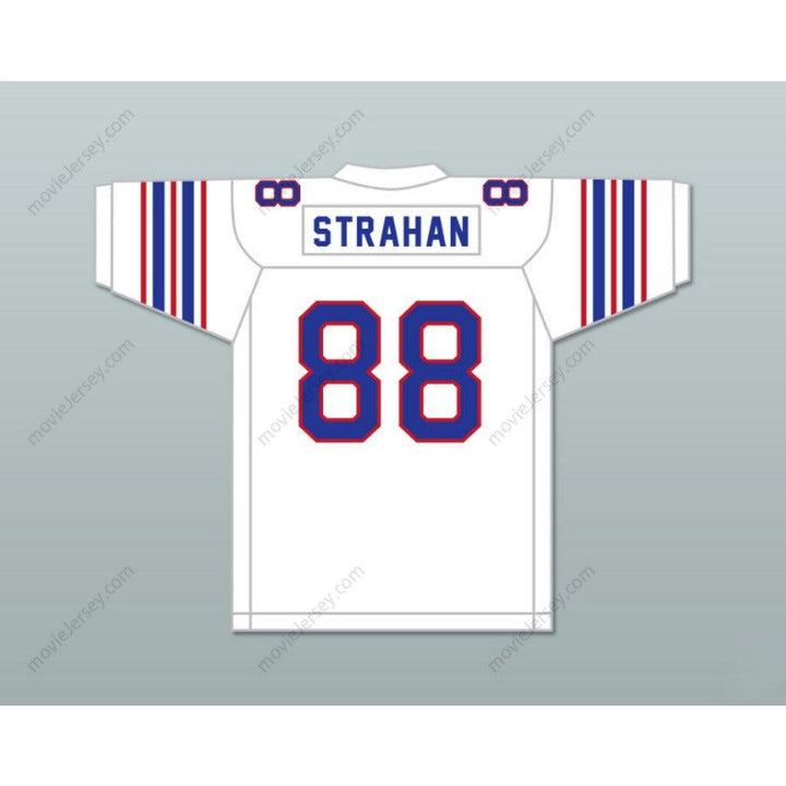 PERSONALIZA CUALQUIER Nombre Número MICHAEL STRAHAN 88 CAMISETA DE FÚTBOL HUSKIES WESTBURY HIGH SCHOOL Confeccionada a Medida S-6XL
