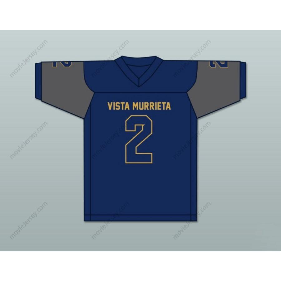PERSONALIZA Cualquier Nombre Número KHALIL SHAKIR 2 Camiseta de Fútbol VISTA MURRIETA HIGH SCHOOL BRONCOS Parte Superior Cosida Tallas S-6XL