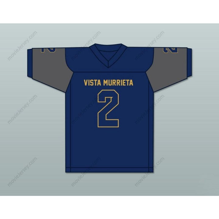 PERSONALIZA Cualquier Nombre Número KHALIL SHAKIR 2 Camiseta de Fútbol VISTA MURRIETA HIGH SCHOOL BRONCOS Parte Superior Cosida Tallas S-6XL