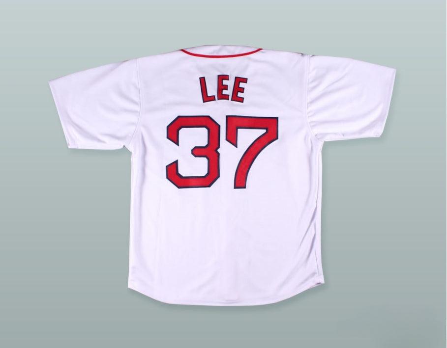 Camiseta de béisbol con botones blancos BILL LEE 37 PRO CARRERA, con cualquier nombre y número personalizado, tipo "Spaceman" con costuras, tallas S-6XL
