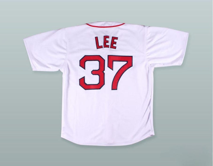 Camiseta de béisbol con botones blancos BILL LEE 37 PRO CARRERA, con cualquier nombre y número personalizado, tipo "Spaceman" con costuras, tallas S-6XL