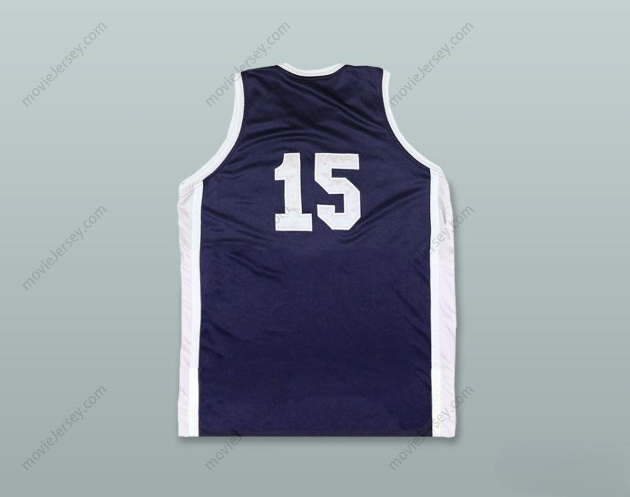 PERSONALIZADA CUALQUIER Nombre Número DIPSET 15 CAMISETA DE BALONCESTO AZUL MARINO Costura Superior S-6XL