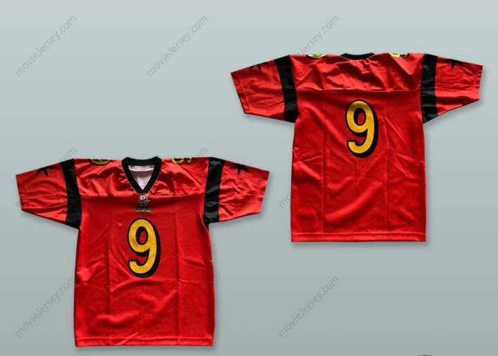 CUSTOM ANY Name Number New Haven Ninjas 9 Red Football Jersey Top Stitched S-6XL