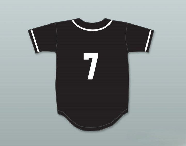 Camiseta de béisbol personalizada con cualquier nombre y número MC HAMMER 7 AARDVARKS 1er ANUAL ROCK N' JOCK DIAMOND DERBY 1990 Talla S-6XL con costuras superiores