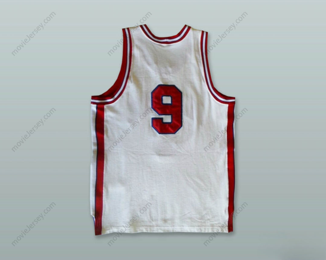 Custom Any Name Number Bob Pettit 9 St Louis Hawks White Basketball Jersey Top Stitched S-6XL