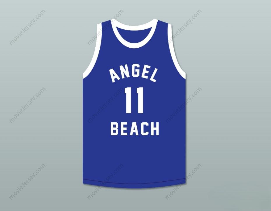 CUSTOM ANY Name Number TOMMY TURNER 11 ANGEL BEACH  BASKETBALL JERSEY PORKY'S REVENGE Top Stitched S-6XL