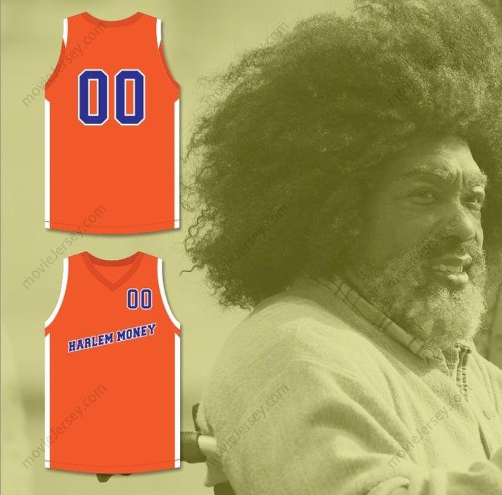 PERSONALIZA Cualquier Nombre Número NATE ROBINSON BOTAS 00 HARLEM MONEY CAMISETA DE BALONCESTO TÍO DREW Costura Superior S-6XL