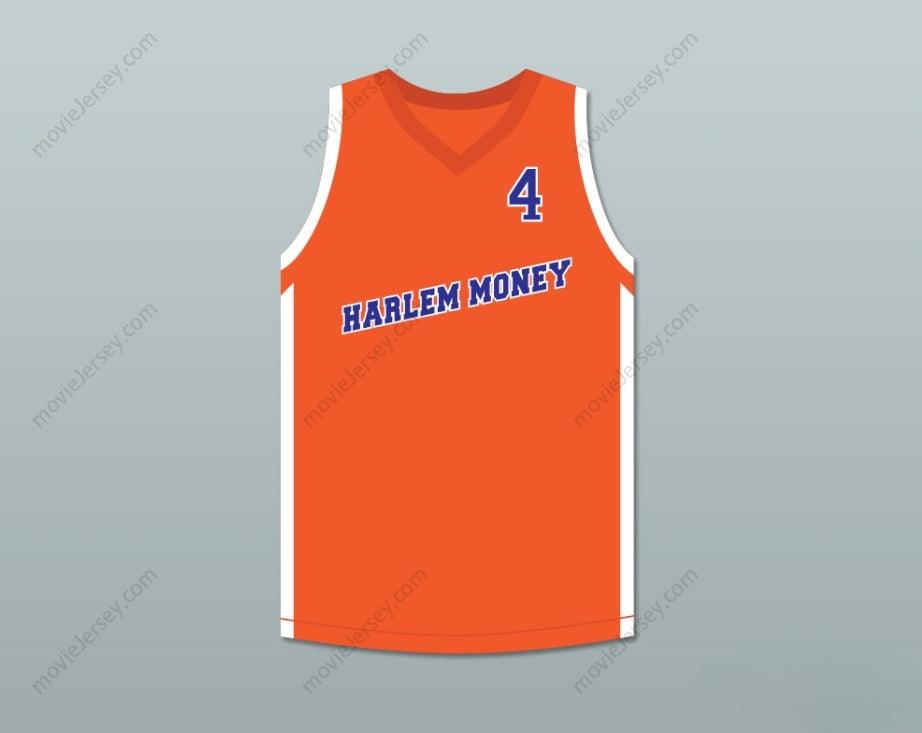 CAMISETA DE BALONCESTO CUSTOMIZADA con cualquier nombre y número PREACHER 4 HARLEM MONEY TÍO DREW, costuras reforzadas, tallas S-6XL