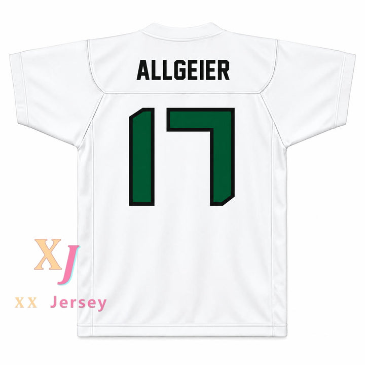 PERSONALIZA cualquier Nombre Número TYLER ALLGEIER 17 HENRY J. KAISER HIGH SCHOOL CATS Camiseta de Fútbol con Costuras Tallas S-6XL
