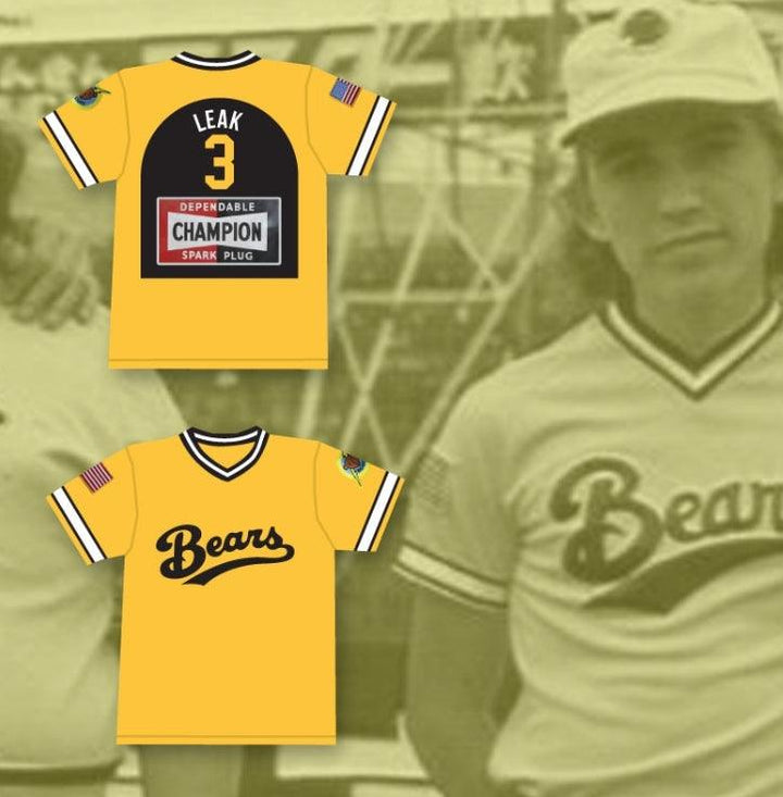 Personalizada Cualquier Nombre Número JACKIE EARLE HALEY KELLY LEAK 3 MALAS NOTICIAS OSOS CAMISETA DE BÉISBOL COSIDA CUALQUIER JUGADOR Costura Superior S-6XL
