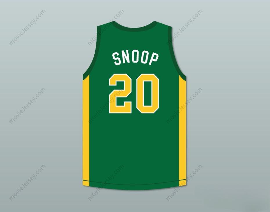 PERSONALIZA CUALQUIER Nombre Número SNOPP DOGG 20 CAMISETA DE BALONCESTO DE LA ESCUELA SECUNDARIA N. HALE JOVEN, SALVAJE Y LIBRE Confección de alta calidad S-6XL