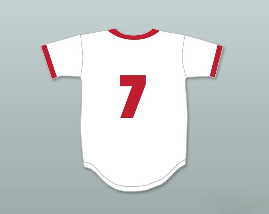 Personalizado Cualquier Nombre Número BUCK MITCHELL 7 ISOTOPES CAMISETA DE BÉISBOL Cosido S-6XL