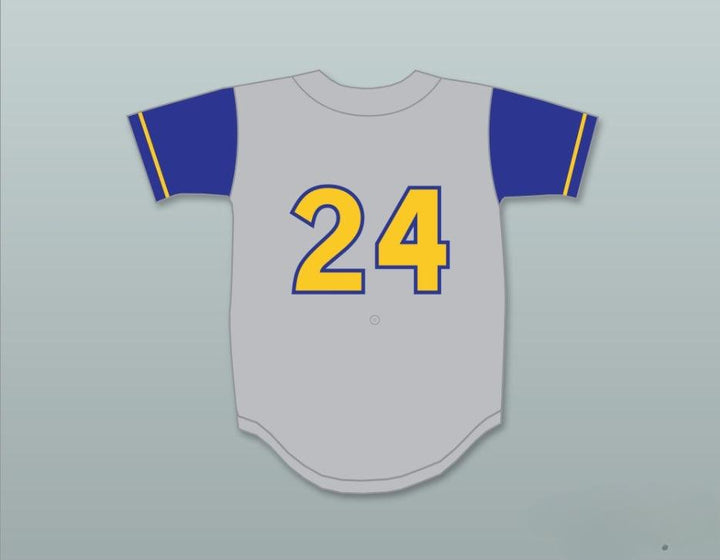 Personalizado cualquier nombre número KEN GRIFFEY JR 24 ARCHBISHOP HIGH SCHOOL CRUSADERS CAMISETA DE BÉISBOL GRIS 5 Top Cosido S-6XL