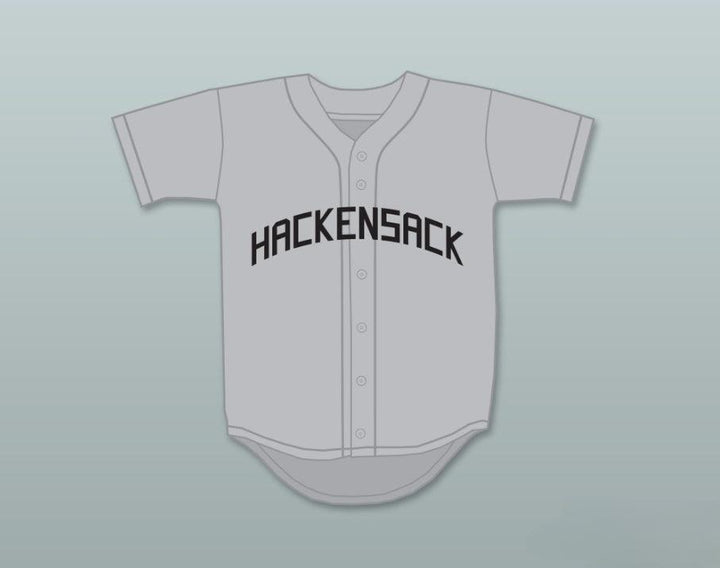 Camiseta de béisbol gris personalizada SPIKE NOLAN 3 con cualquier nombre y número BREWSTER'S MILLIONS con costuras superiores S-6XL