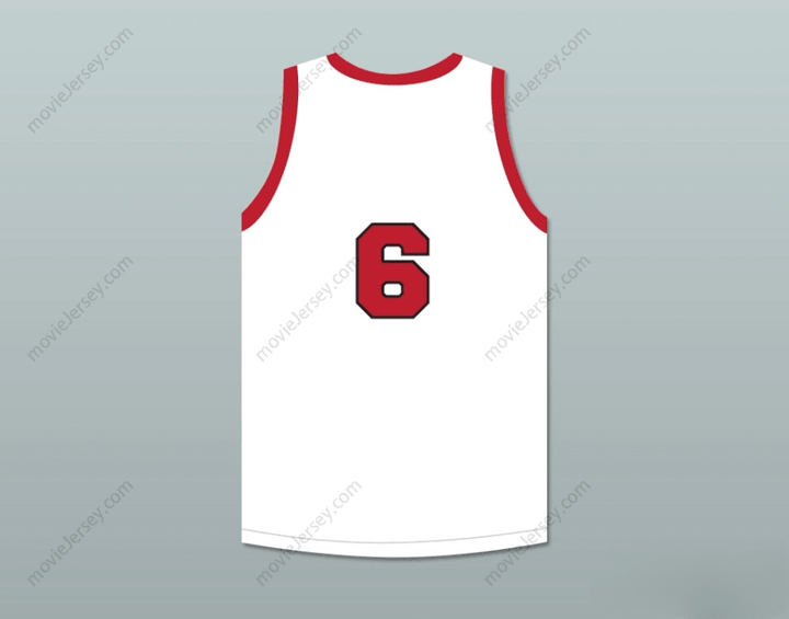 CUSTOM ANY Name Number HANK BEENDERS 6 PROVIDENCE STEAMROLLERS WHITE BASKETBALL JERSEY 3 Top Stitched S-6XL