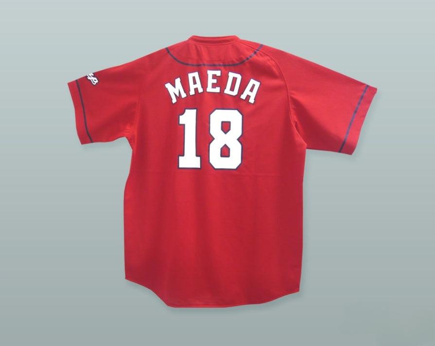 Personalizado Cualquier Nombre Número KENTA MAEDA 18 CAMISETA DE BÉISBOL HIROSHIMA CARP VISITANTE Top Cosido S-6XL