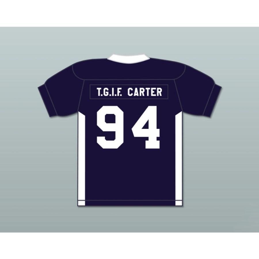 PERSONALIZA cualquier nombre y número SHAKIRAQUAN T.G.I.F. CARTER 94 CAMISETA DE FÚTBOL WEST KEY PEELE Cosida S-6XL