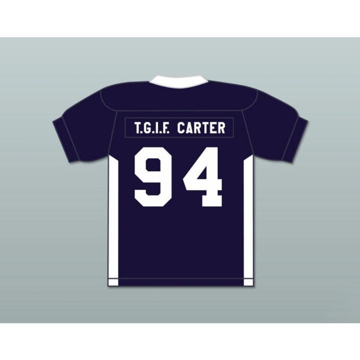 PERSONALIZA cualquier nombre y número SHAKIRAQUAN T.G.I.F. CARTER 94 CAMISETA DE FÚTBOL WEST KEY PEELE Cosida S-6XL