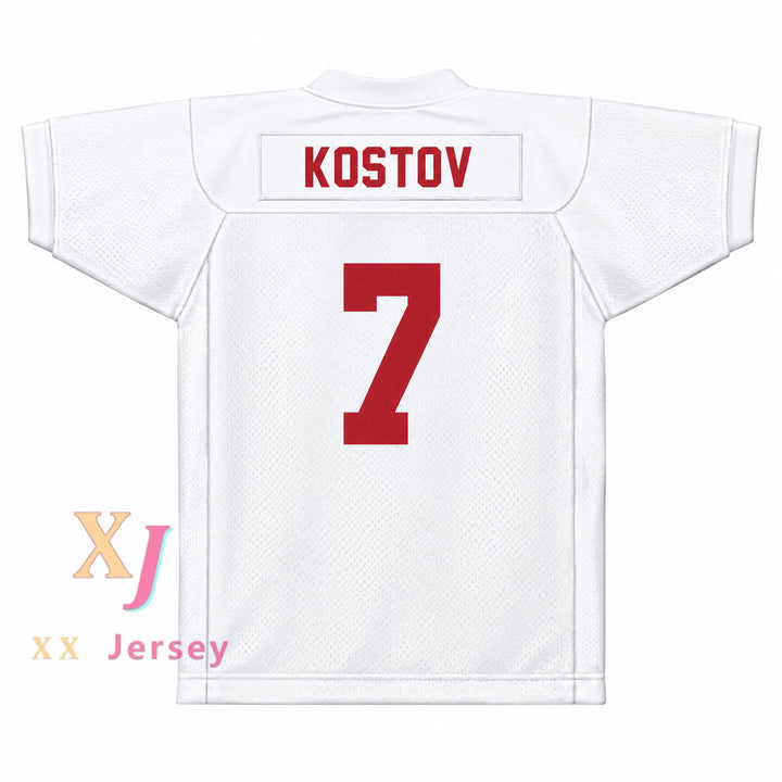 PERSONALIZA Cualquier Nombre Número VLADA KOSTOV 7 Camiseta de Fútbol de MIAMI Cosida S-6XL