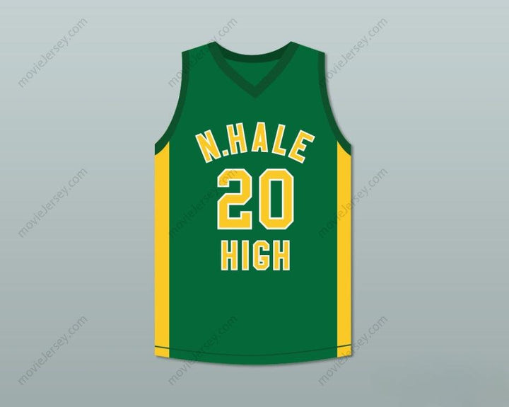 PERSONALIZA CUALQUIER Nombre Número SNOPP DOGG 20 CAMISETA DE BALONCESTO DE LA ESCUELA SECUNDARIA N. HALE JOVEN, SALVAJE Y LIBRE Confección de alta calidad S-6XL