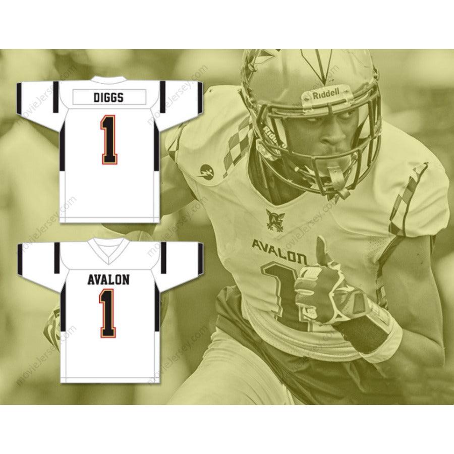 PERSONALIZA CUALQUIER Nombre Número TREVON DIGGS 1 CAMISETA DE FÚTBOL THE AVALON SCHOOL Cosida Tallas S-6XL